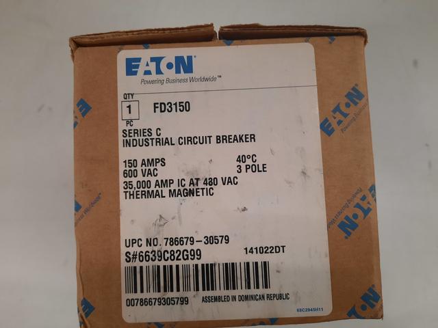 FD3150 Part Image. Manufactured by Eaton.